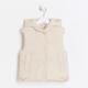 River Island Mini Girls Cream Padded Gilet