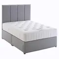 Divan Base Direct Dura Bed Crystal Orthopaedic Sprung Divan Bed Set 2'6 Small Single 2 Drawers Side - Wool Clay