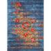 Liora Manne Marina Suzanie Indoor/Outdoor Rug by Trans-Ocean Import in Blue (Size 6'6" X 9'4")