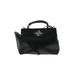 Borse in Pelle Leather Shoulder Bag: Black Print Bags