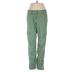 Ann Taylor LOFT Cargo Pants - High Rise: Green Bottoms - Women's Size 2