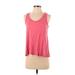 Old Navy Sleeveless Top Pink Scoop Neck Tops - Women's Size Small