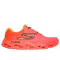 Skechers Men's GO RUN Swirl Tech Speed - Rapid Motion Sneaker | Size 11.5 | Coral | Textile/Synthetic | Machine Washable | Hyper Burst