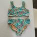 J. Crew Swim | J. Crew Crew Cuts Girls Bikini Size 14 | Color: Green | Size: 14g