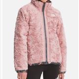The North Face Jackets & Coats | Girls North Face Jacket | Color: Gray/Pink | Size: Mg