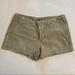 American Eagle Outfitters Shorts | American Eagle Raw Edge Shorts | Color: Green/Tan | Size: 4