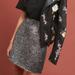 Anthropologie Skirts | Anthropologie Mini Skirt Hutch Eyelash Fringe Black Metallic Holiday Size Xs | Color: Black | Size: Xs