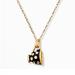 Kate Spade Jewelry | Kate Spade New York Alice In Wonderland Teacup Mini Pendant Necklace | Color: Black/White | Size: Os