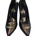 Gucci Shoes | Gucci High Heeled Black Shoes For Women Size 41 Eu | Color: Black | Size: 41 Eu 10.5 Us