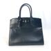 Louis Vuitton Bags | Louis Vuitton Bag City Steamer Mm Hand Bag Leather Black | Color: Black/Blue | Size: W12.0h9.4d5.1inch