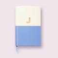 Kate Spade Office | Kate Spade Dipped Initial Notebook Letter J | Color: Blue/Cream | Size: Os