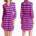 Lilly Pulitzer Dresses | Lilly Pulitzer | Beckett Striped Long Sleeve Mini Dress Sz Xs | Color: Blue/Pink | Size: Xs