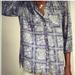 Anthropologie Tops | 5 For $25 Anthro’s Akemi + Kin Coconino Button Up Blouse | Color: Blue/White | Size: Xs