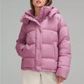 Lululemon Athletica Jackets & Coats | Lululemon Wunder Puff Jacket | Color: Red/Tan | Size: 4