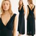 Free People Dresses | Free People Beach Phoenix Linen Free-Est Midi Dress | Extra Small | Color: Black | Size: Xs