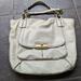 Coach Bags | Coach Kristen Xl Large Cream Hobo Leather Tote Bag Purse | Color: Cream | Size: Os