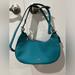 Coach Bags | Coach Mara Hobo Bag In Teal. Navy Interior Silver Hardware. | Color: Blue | Size: Os