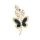 Retro Crystal Rhinestone Butterfly Brooch Pin Butterfly Brooches for For Women Girls Wedding/Banquet/Birthday Party