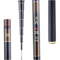 Fishing Rods Telescopic Hand Fishing Rods Carbon Fibre Stream Fishing Rods Lake Carp Fishing Rods (Color : 4.5 m)