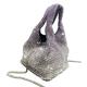 Rhinestone Bags Handle Rhinestones Evening Clutch Bag Purses And Handbag Hobo Shoulder Bag Shiny Crystal Clutch Purse Bucket Bag Rhinestone Purses (Color : Purple)