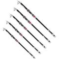 Fishing Rods Sea Fishing Rods Throwing Gear Carbon Fibre Sea Fishing Rods Telescopic Fishing Rods 4-Pack (Size : 2.7meters)