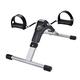 Folding Bike Trainer Pedal Fitness Exerciser, Adjustable Strength, LED Display, Portable for Home Gym Office, Rubber Frame