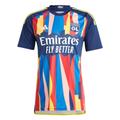 Adidas 2023-2024 Olympique Lyon Third Football Soccer T-Shirt