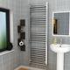 1600 x 600 mm Straight Heated Towel Rail Chrome Bathroom Ladder Radiator