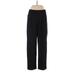 St. John Basics Casual Pants - High Rise: Black Bottoms - Women's Size 4