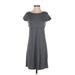 Theory Casual Dress - A-Line: Gray Solid Dresses - Women's Size 2