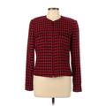 Maggy London Jacket: Red Houndstooth Jackets & Outerwear - Women's Size 10