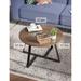 Round Coffee Table Center Table Faux Marble Desktop Coffee Tables Sofa Side Table, Bedroom Bedside End Table