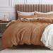 Cotton Waffle Weave Duvet Cover Set, Soft and Breathable Duvet Cover Set