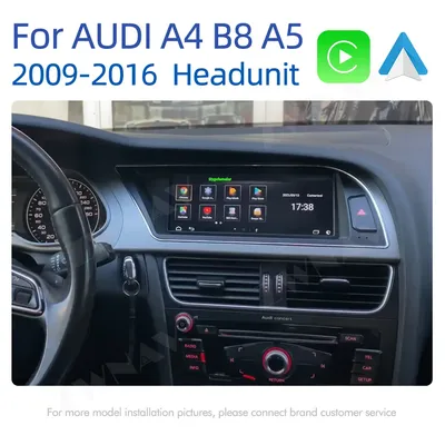 Autoradio stéréo pour Audi A4 B8 A5 2009-2016 écran tactile Android 12.0 CarPlay sans fil