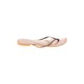 Ann Taylor LOFT Sandals: Tan Shoes - Women's Size 7 - Open Toe