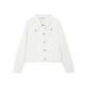 name it - Twilljacke Nkfreja 4160-Yf In Bright White, Gr.152