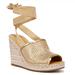 Franco Sarto Sierra - Womens 6 Gold Sandal Medium