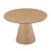 Latitude Run® Modern Round Wooden Dining Table Wood in Brown | 29.9 H x 47.2 W x 47.2 D in | Wayfair B8BDC68636114AB3A4AF8B47072333D0