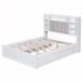 Latitude Run® MM Full Size Wood Bed Upholstered in White | 47.19 H x 57.21 W x 83.85 D in | Wayfair A2147E472E714A34ABFB50F017CB2316