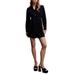 Belted Long Sleeve Shirtdress