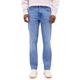 Straight-Jeans MUSTANG "Tramper Straight" Gr. 33, Länge 34, blau (medium middle 583) Herren Jeans Straight Fit