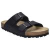 Pantolette JOSEF SEIBEL "Hermine 01", Damen, Gr. 41, schwarz, Leder, klassisch, Schuhe, Plateau Sandale, Sommerschuh, Hausschuh mit komfortablem Fußbett