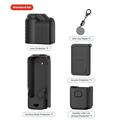 For DJI Osmo Pocket 3 Silicone protective case Screen Protective case Lens protective case Threaded handle protective case Sports camera accessories