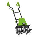 Sealey DG217 Dellonda Electric Tiller/Cultivator 1500W Rotavator For Digging Garden Soil Electric Weeder 40Cm Working Width 6 Blades 10M Power Cable Foldable Frame