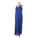 Old Navy - Maternity Casual Dress - Slip dress: Blue Dresses - Women's Size Medium