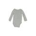 Carter's Long Sleeve Onesie: Gray Bottoms - Size 18 Month