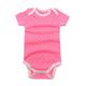 Slowmoose Baby Underwear, Newborn Clothing Infant Short Sleeve Pink 9M