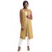 Plus Size Women's Sleeveless Metallic Duster by Jessica London in Bronze (Size 30/32)