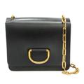 Burberry Bags | Burberry Compact Chain Shoulder Bag Women's Leather Shoulder Bag Black | Color: Black | Size: Os