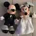 Disney Party Supplies | Mickey And Minnie Bride And Groom | Color: Black/White | Size: Os